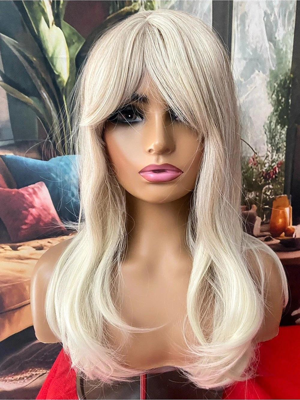 CLEARANCE platinum mixed Blonde Wig